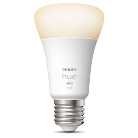 Bombilla Led Inteligente Philips Hue A60/ Casquillo E27/ 9.5W/ 1100 Lúmenes/ 2700K/ Precisa Philips Hue Bridge Bombilla Led Inteligente Philips Hue A60/ Casquillo E27/ 9.5W/ 1100 Lúmenes/ 2700K/ Precisa Philips Hue Bridge